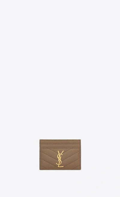 Shop Saint Laurent Other In Taupe