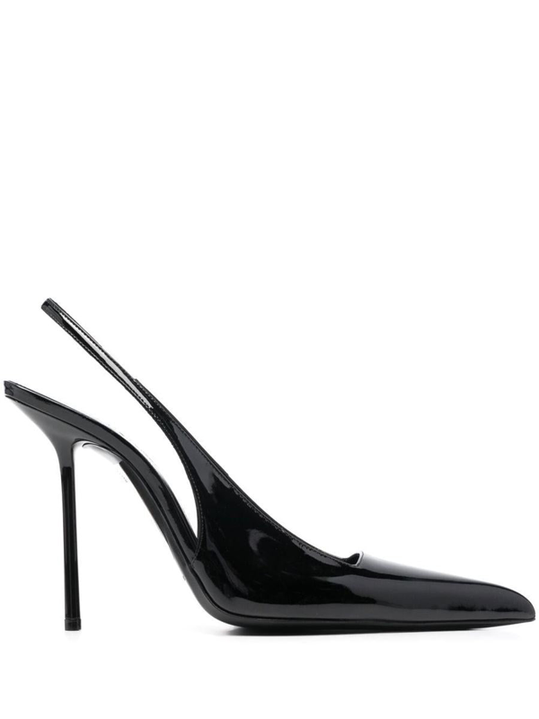 pulp slingback pumps in patent leather
