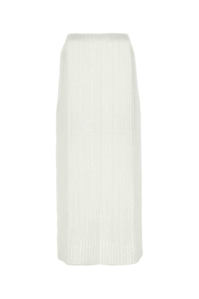 Shop Ferragamo Salvatore  Skirts In White