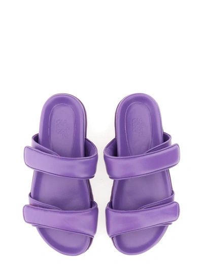 Shop Gia Borghini Sandal Perni 11 Gia X Pernille Teisbaek Unisex In Purple