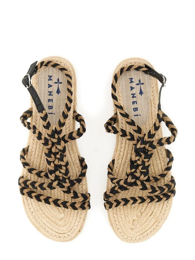 Manebi Manebí Sandal Rope In Yellow