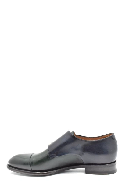 Shop Santoni Flat Shoes In Grezzo