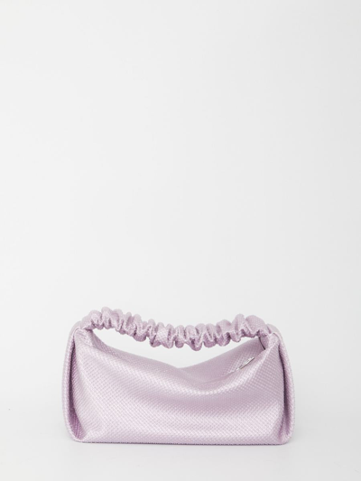 Shop Alexander Wang Scrunchie Mini Bag In Purple