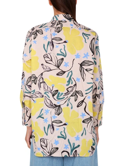 Shop Ps By Paul Smith Ps Paul Smith Sea Floral Shirt In Multicolor