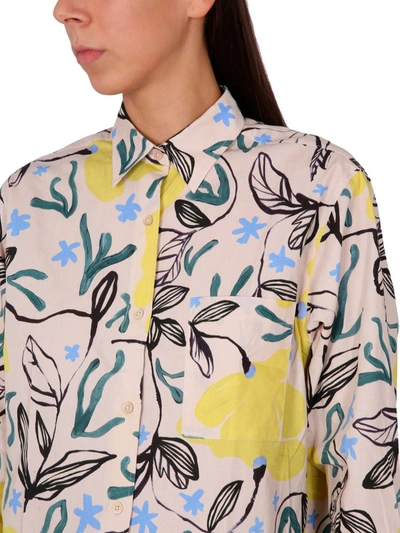 Shop Ps By Paul Smith Ps Paul Smith Sea Floral Shirt In Multicolor