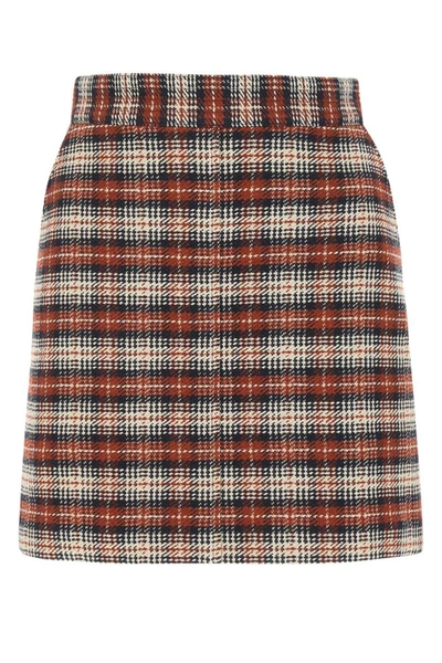 Shop See By Chloé See By Chloe Skirts In Checked