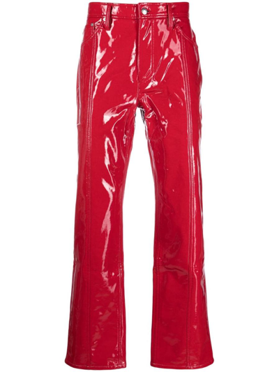 Shop Séfr Bonanza Trouser In Red