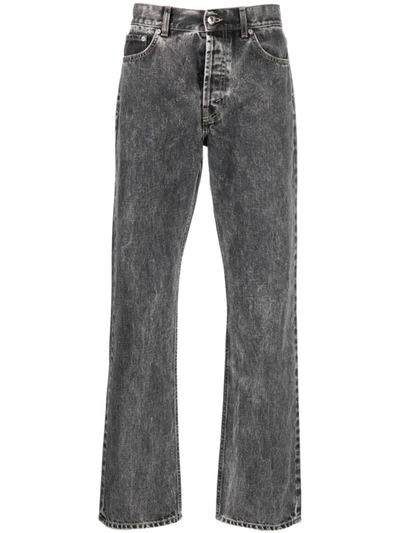 Shop Séfr Straight Cut Jeans In Gray