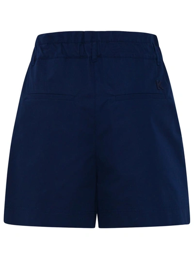 Shop Kenzo Shorts In Blue