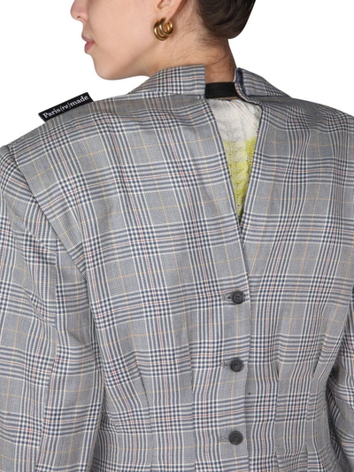 Shop 1/off Single-breasted Jacket In Grey
