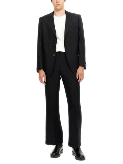 Tonello Single-breasted Jacket With Peaked Lapels In Black