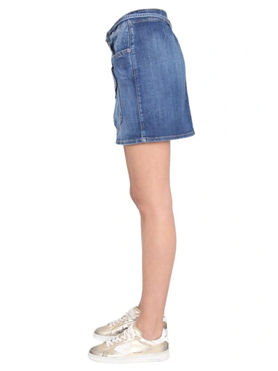 Dsquared2 Dsquared Women Skirt With Pocket In Blue