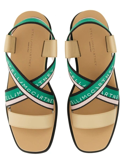 Shop Stella Mccartney Sneak-elyse Sandal In Multicolor