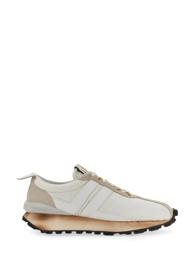 Shop Lanvin Sneaker Bumpr In White