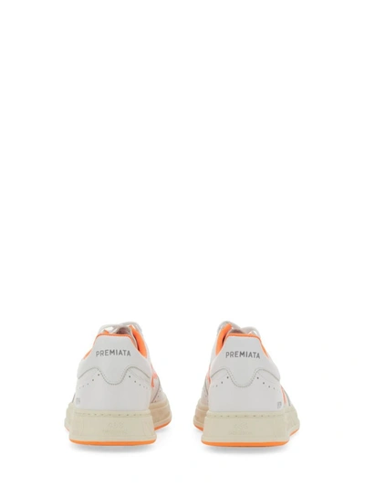 Shop Premiata Sneaker Quinn In White
