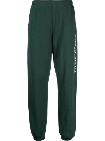 Shop Sporty And Rich Sporty & Rich Athletic Club Trousers In Green