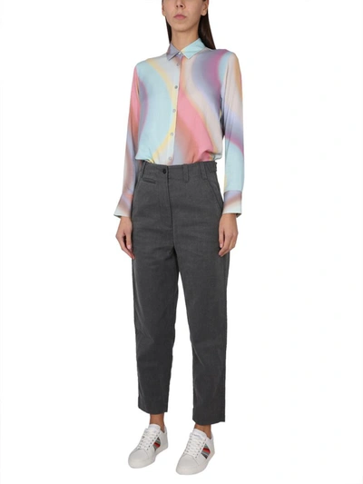Shop Ps By Paul Smith Ps Paul Smith Spray Shirt In Multicolor