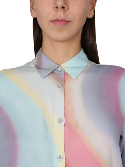 Shop Ps By Paul Smith Ps Paul Smith Spray Shirt In Multicolor