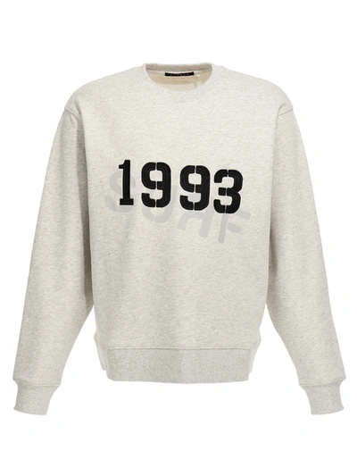Shop Stampd '1993' Sweatshirt In Gray