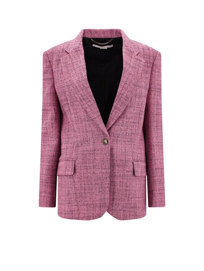 Shop Stella Mccartney Blazer In Pink