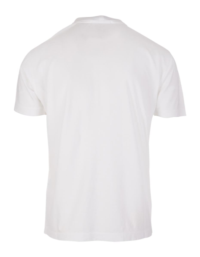 Shop Stone Island 60/2 Cotton T-shirt In White