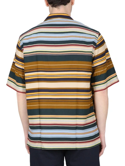 Shop Paul Smith Striped Shirt In Multicolor