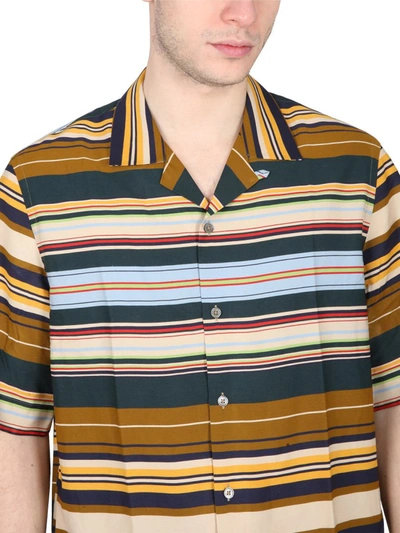 Shop Paul Smith Striped Shirt In Multicolor