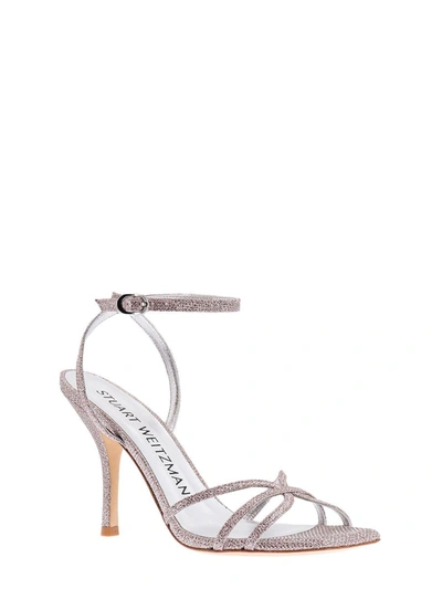 Stuart Weitzman Barelythere 100 Sandal High Heel Sandals In Pink