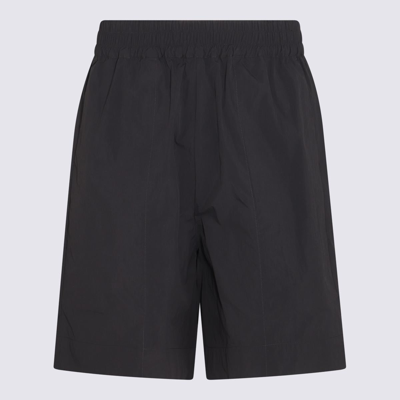 Studio Nicholson Black Nylon Shorts | ModeSens