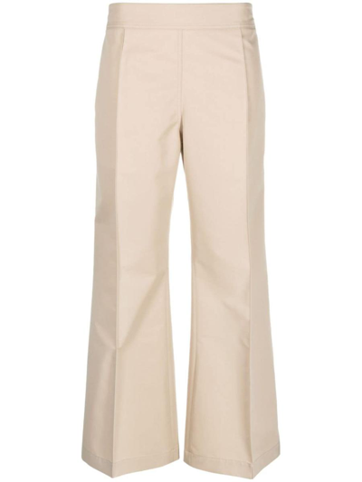 Studio Nicholson Acapulco Flared Trousers In Grey