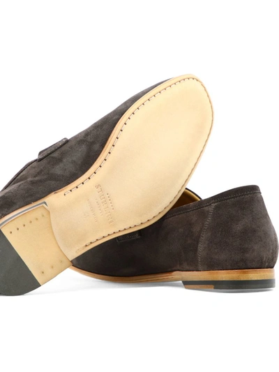 Shop Sturlini Suede Loafers In Brown
