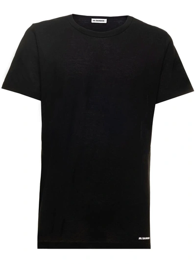 Shop Jil Sander T-shirt Cn Ss In Black