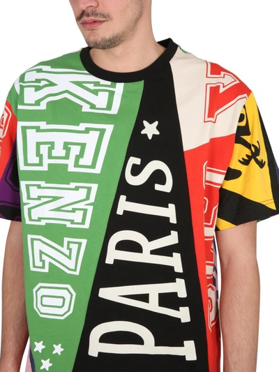 Shop Kenzo T-shirt Flags. In Multicolor
