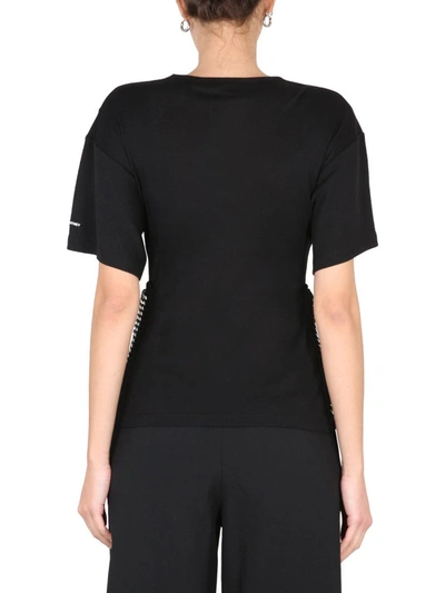 Shop Stella Mccartney T-shirt With Chain Detail In Black