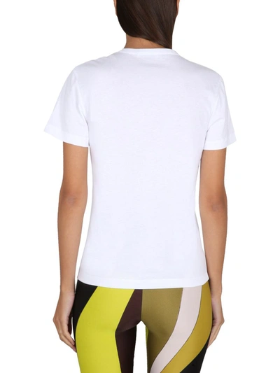 Shop Pucci T-shirt With Print In White