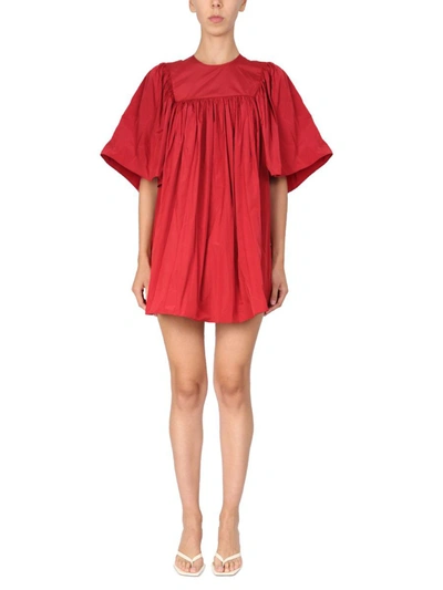 Shop Red Valentino Taffeta Dress