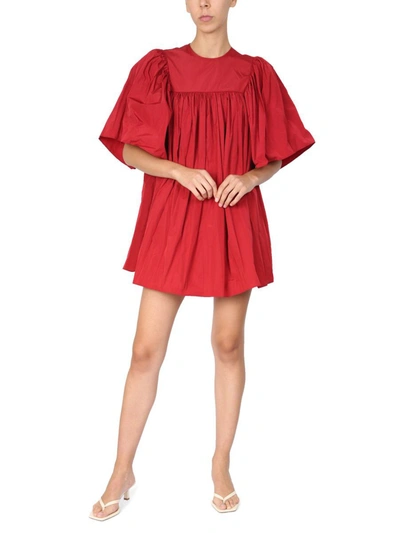 Shop Red Valentino Taffeta Dress