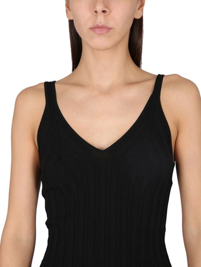 Shop Helmut Lang Tank Top Angela In Black