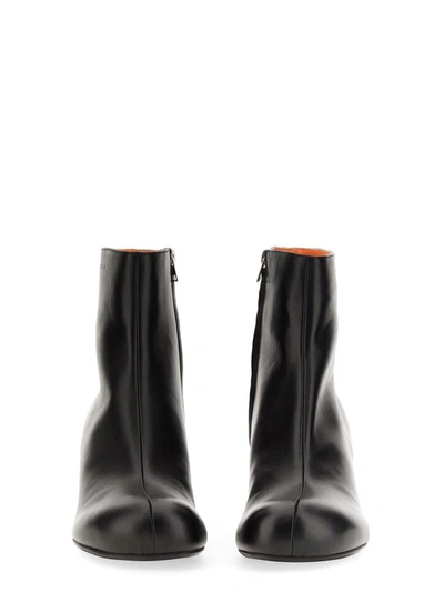 Shop Marni Tassel Ankle Boot In Black