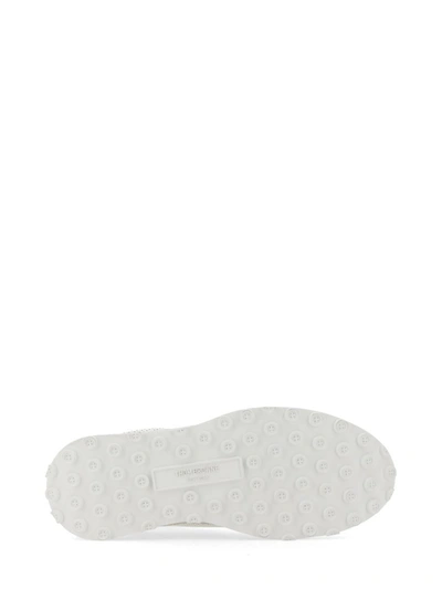 Shop Thom Browne Tech Runner Sneaker In White