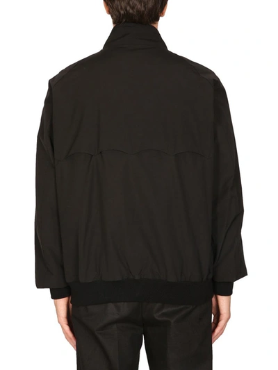 Shop Baracuta Technical Fabric Jacket In Black