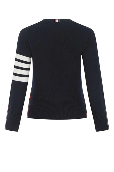 Shop Thom Browne Knitwear In Blue