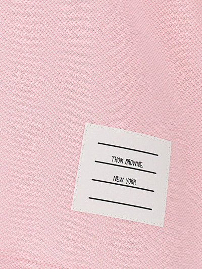 Shop Thom Browne Patch T-shirt In Pink