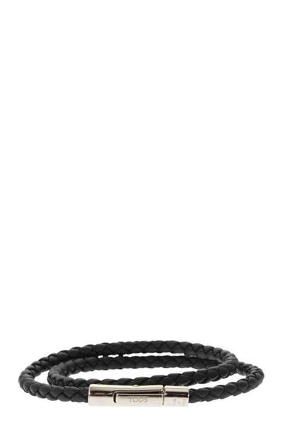 Tod's Men Mycolors 2-Turn Leather Bracelet main image 1