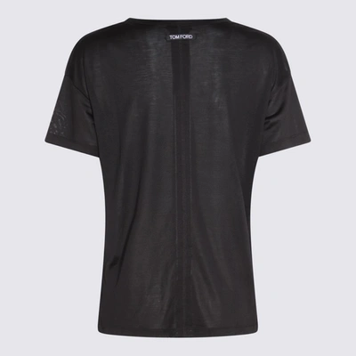 Shop Tom Ford Black Cotton T-shirt