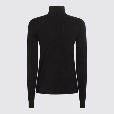 Shop Tom Ford Black Silk Stretch Sweater