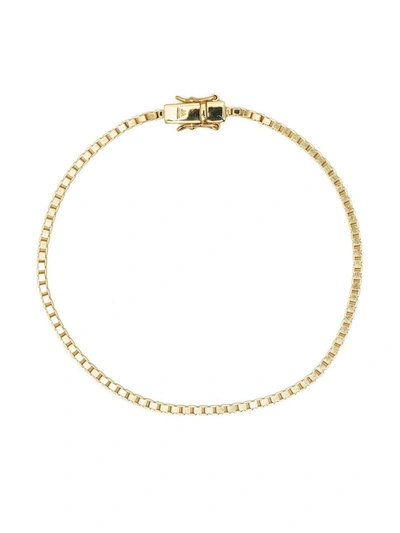 Shop Tom Wood Square Bracelet Gold Accessories In Metallic