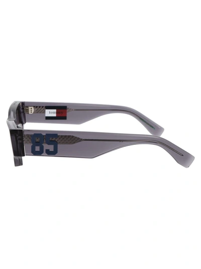 Shop Tommy Hilfiger Sunglasses In Kb7ir Grey