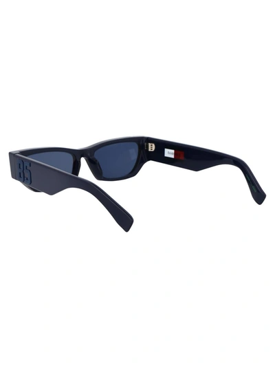 Shop Tommy Hilfiger Sunglasses In Pjpku Blue