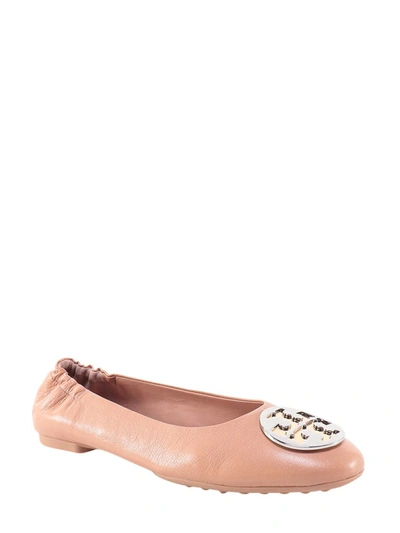 Shop Tory Burch Ballerinas In Beige